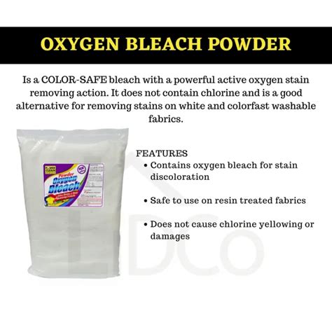 Powerclean OXYGEN BLEACH POWDER (Color .